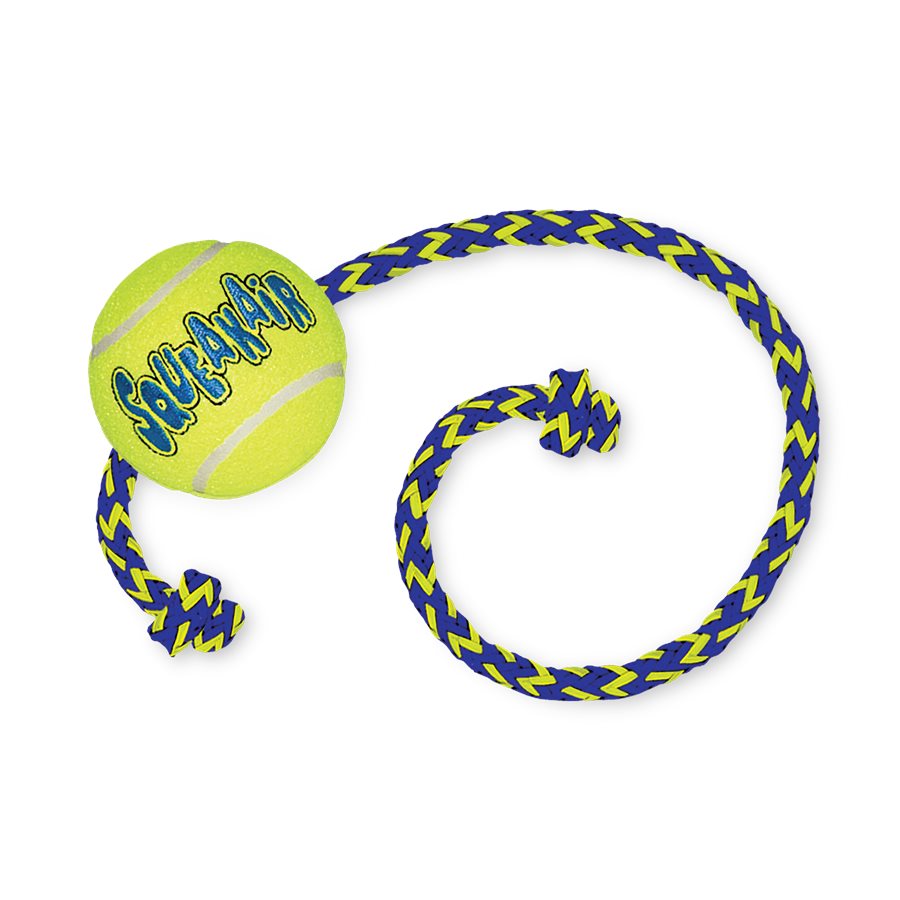 Pelotas Squeakair Ball Mediana Con Cuerda