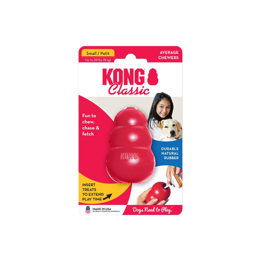 KONG Classic Juguete de Caucho para Perros