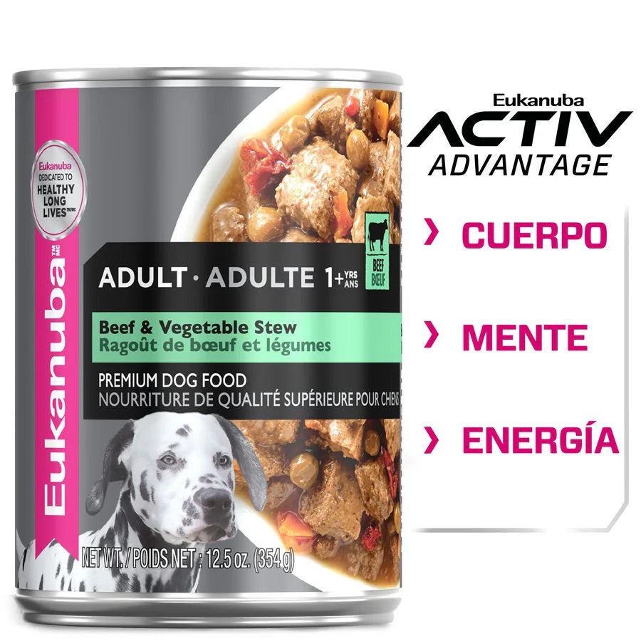 Eukanuba Adult Beef & Veggies Lata